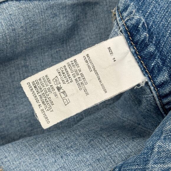 Tommy Hilfiger VTG Hipster Bootcut Jeans Women SZ 14 Blue Classic Retro Denim - Picture 8 of 11